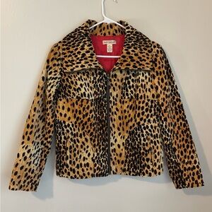 Leopard Print Jacket
